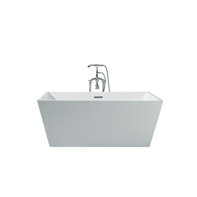 Verona 63'' x 31'' Soaking Acrylic Bathtub