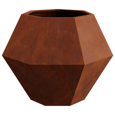  Planter Rusty Weathering Steel