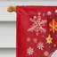 Drapeau de maison en polyester à 2 côtés 40 x 28 po