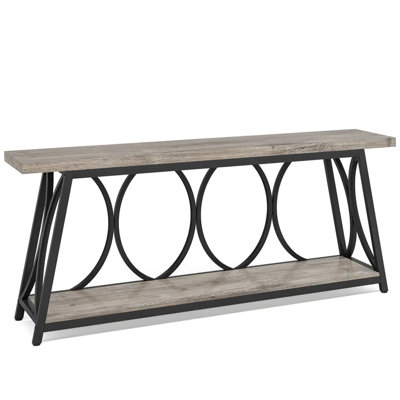 2-Tier Hall Table, Vintage Console Table, Sturdy Sofa Table, Side Table