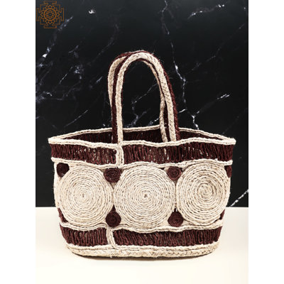 Sac écologique fait à la main en fibre de bananier - Sac artisanal durable, artisanat léger et durable au Tamil Nadu
