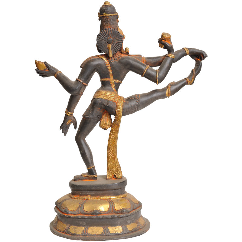 Statue Shiva dansante, Noir