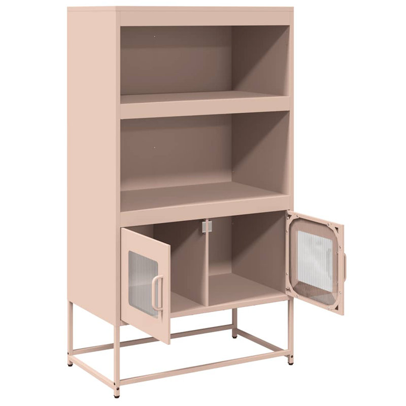 Bajan 68cm Sideboard, Antique pink and pink