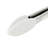 Tovolo Mini Silicone Tongs 8.25 Inch for Appetizers and Precision Serving, White-97920983