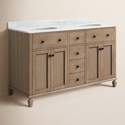 Annie 55'' Double Bathroom Vanity