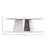 Tumuli 87" MAS Epoxy Oval Outdoor Dining Table, Tapioca