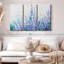 «Lavender Floral Garden» sur toile-103229711