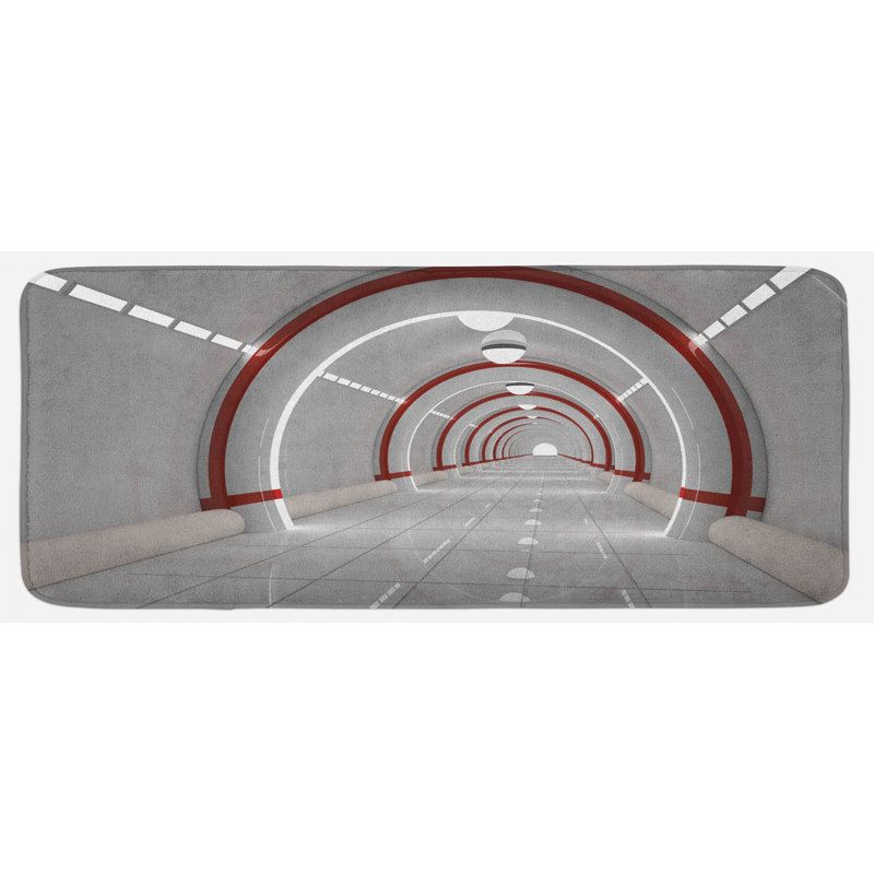Modern & Contemporary Polyester Kitchen Mat