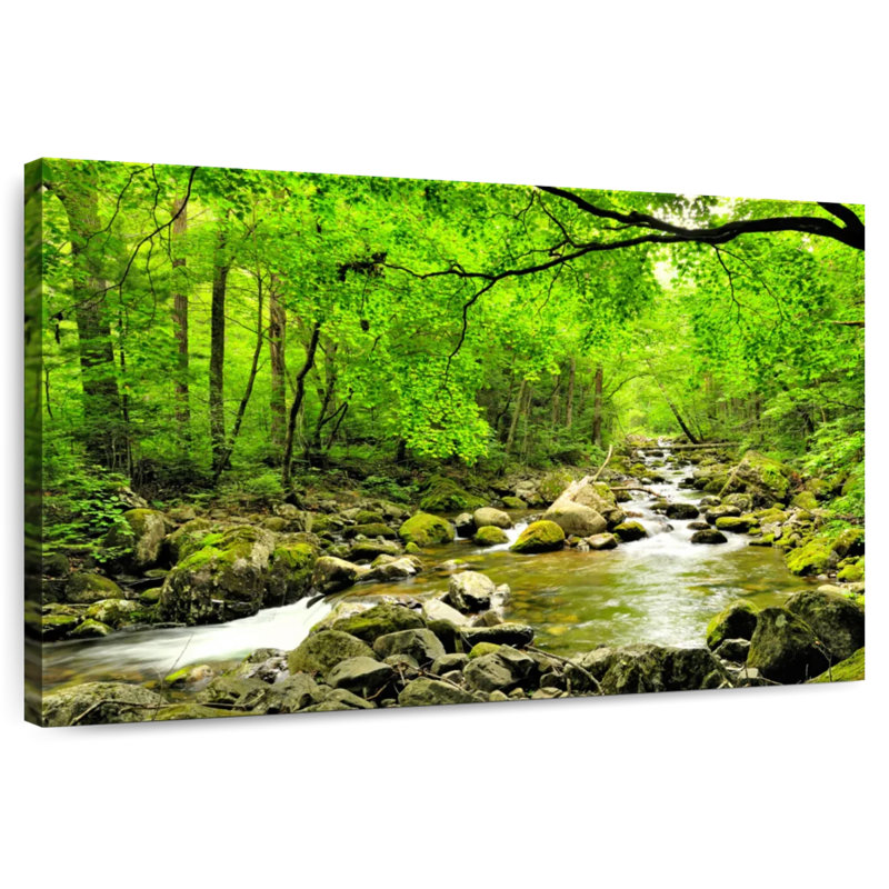 Alvord Smolny Forest Stream, H 24 po x l 36 po