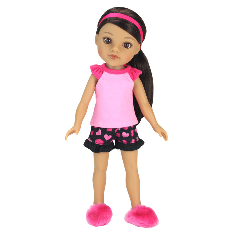 Pyjama d'été 4 pièces 14,5 po Sophia