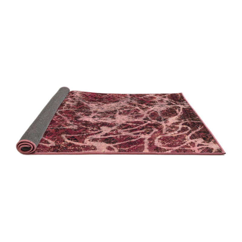 Tapis abstrait moderne 3851, Rond 5 pi