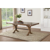 Visconti Extendable Dining Table in Gray Oak