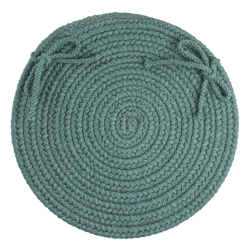 Coussin de chaise sophistiqué, Bleu sarcelle