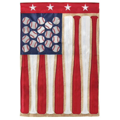 Stanardsville Double Sided 18 in. H x 13 in. W Polyester Garden flag