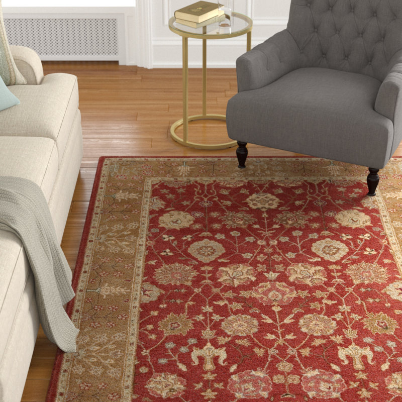 Lundeen Wool Oriental Indoor Rug, Rectangle 7'9" x 9'9"