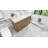 Nubell 59'' Double Bathroom Vanity with Acrylic Top-587182263-578872433