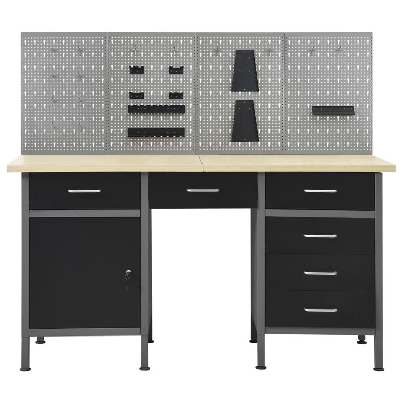 Vanetten 406.4cm W Metal Shelving Unit