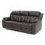 Canapé inclinable Daria G686-RS, brun foncé-683491442