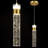 Dimmable Pendant Lights with Clear Shades-1204609049