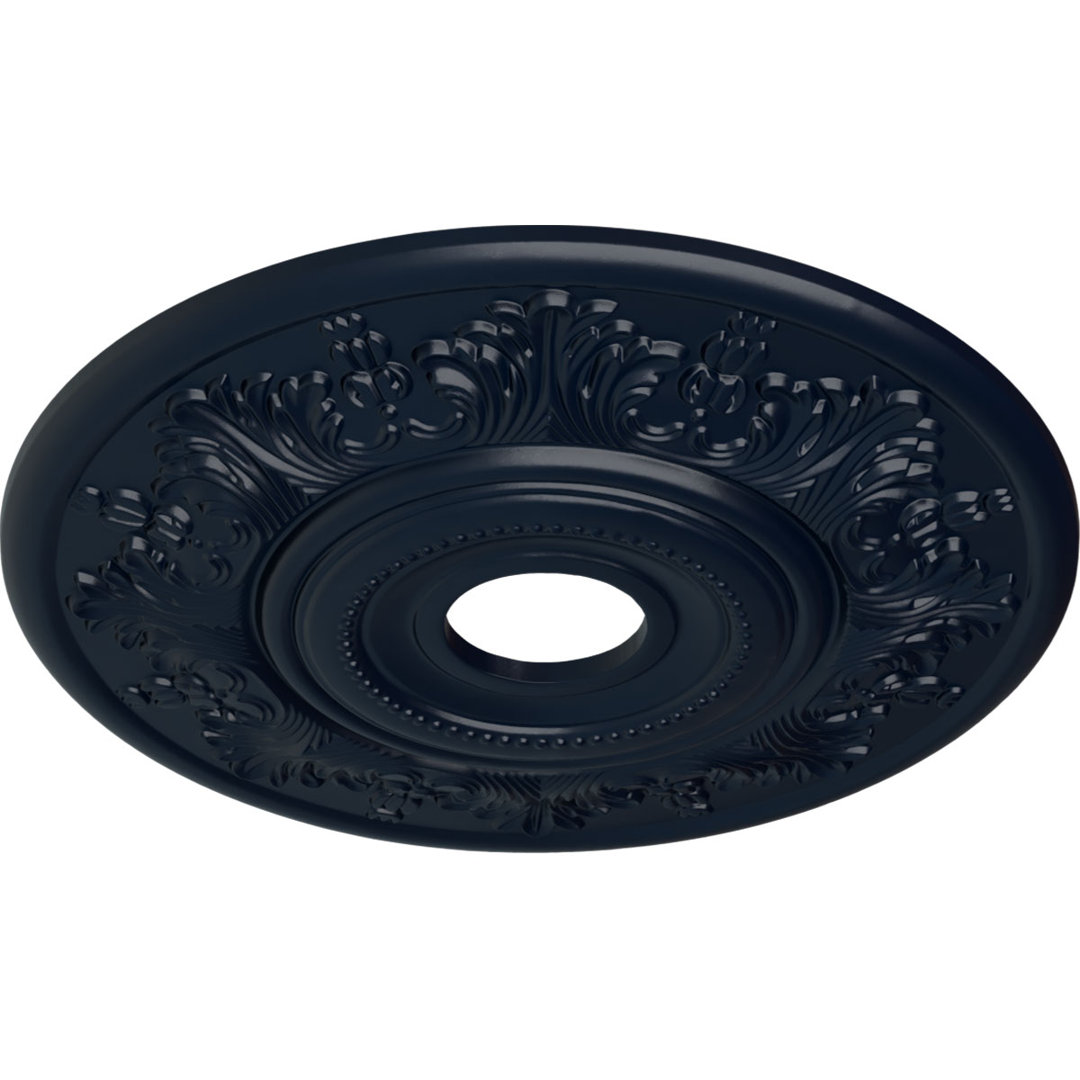 Endurathane Vienna Ceiling Medallion, 20"OD x 3 1/2"ID x 1 1/2"P (Fits Canopies up to 6 1/2") Ekena Millwork 