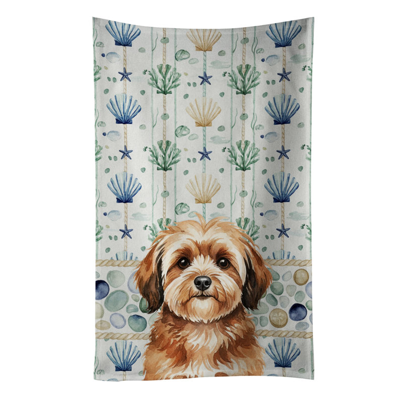 Serviette de cuisine Sable Havanais Coastal, Sable Havanese