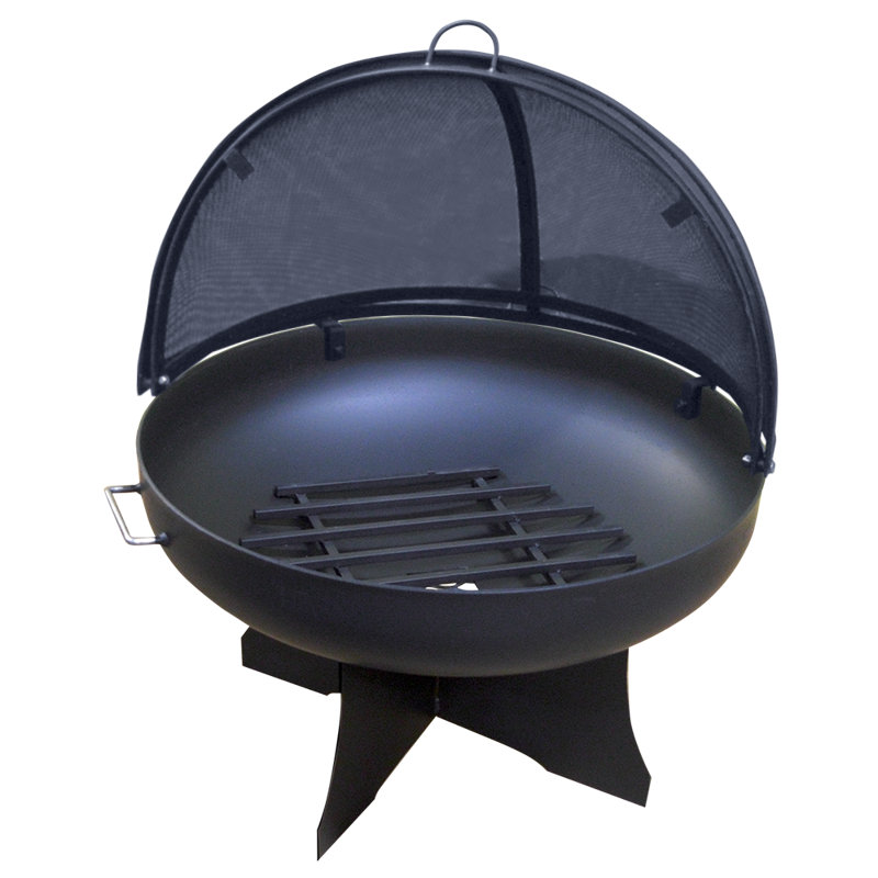 Round Steel Wood Burning Smokeless Fire Pit
