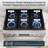 36-Inch Slide-In Gas Range with Air Fry, Convection Bake, Broil & Keep Warm Modes, 2 Oven Racks, Air Fry Tray, Anti-Tip Bracket, Steam Clean, LP Convertible, 6 Burner with Dual Ring 22k BTU-133407245