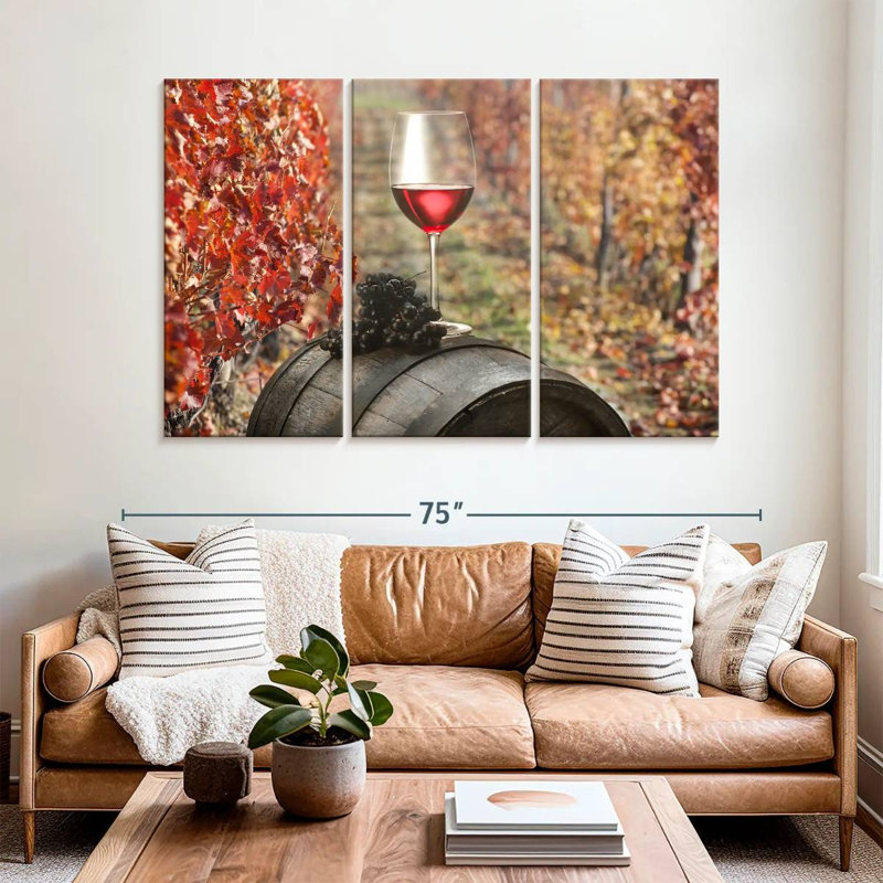 Vin rouge Yarlin Napa County, H 42 po x l 65 po