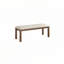 Banc rembourré