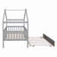 Lit en bois avec lit gigogne simple-844301955-844301956