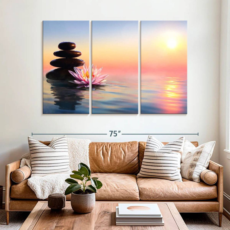 Kerrick Zen Sunset, 42" H x 65" W