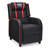 Costway Adjustable Padded Armrests and Reclining PC & Racing Game Chair-50562716