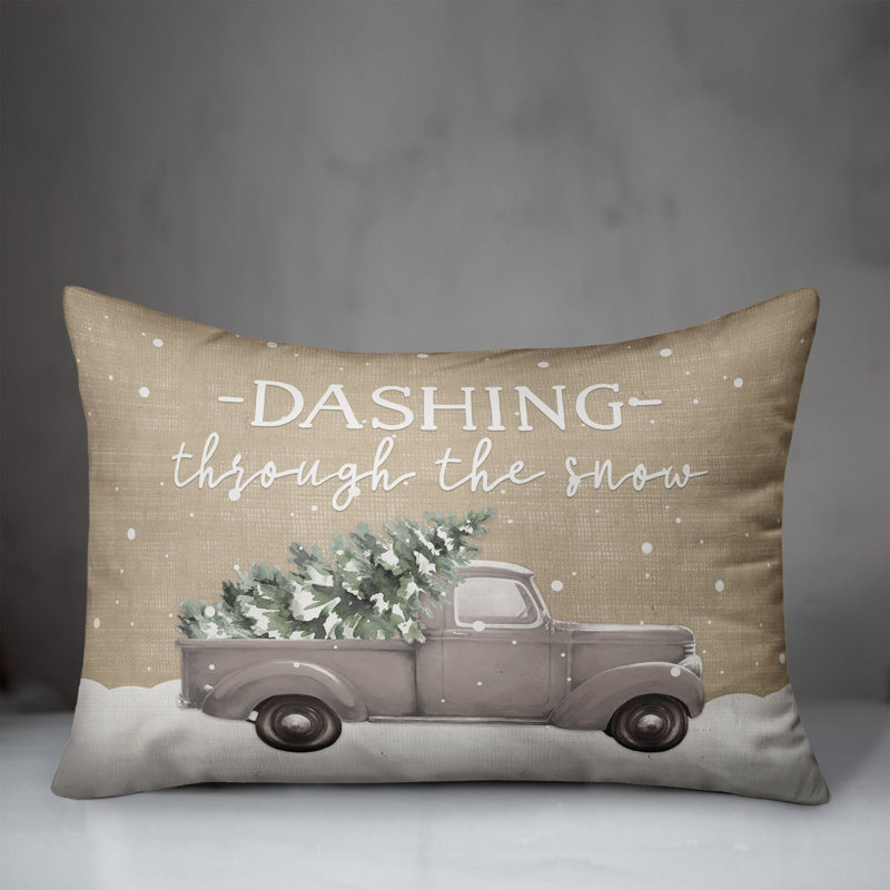 Reversible Throw Pillow