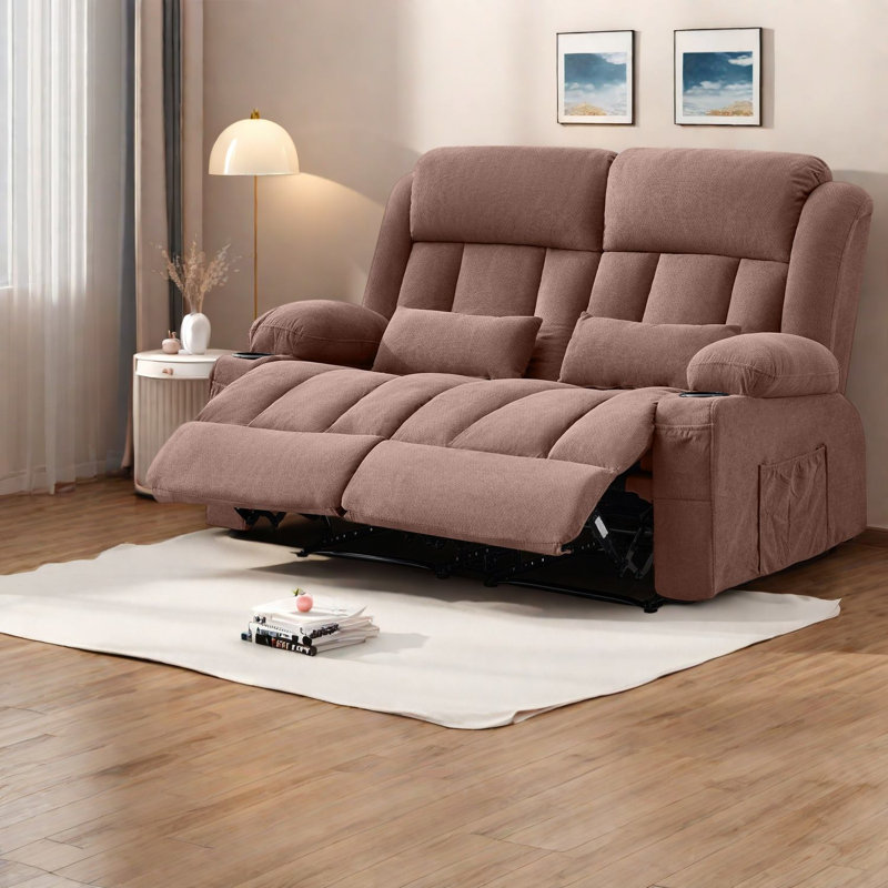 Upholstered 60.23 Sofa, Brown