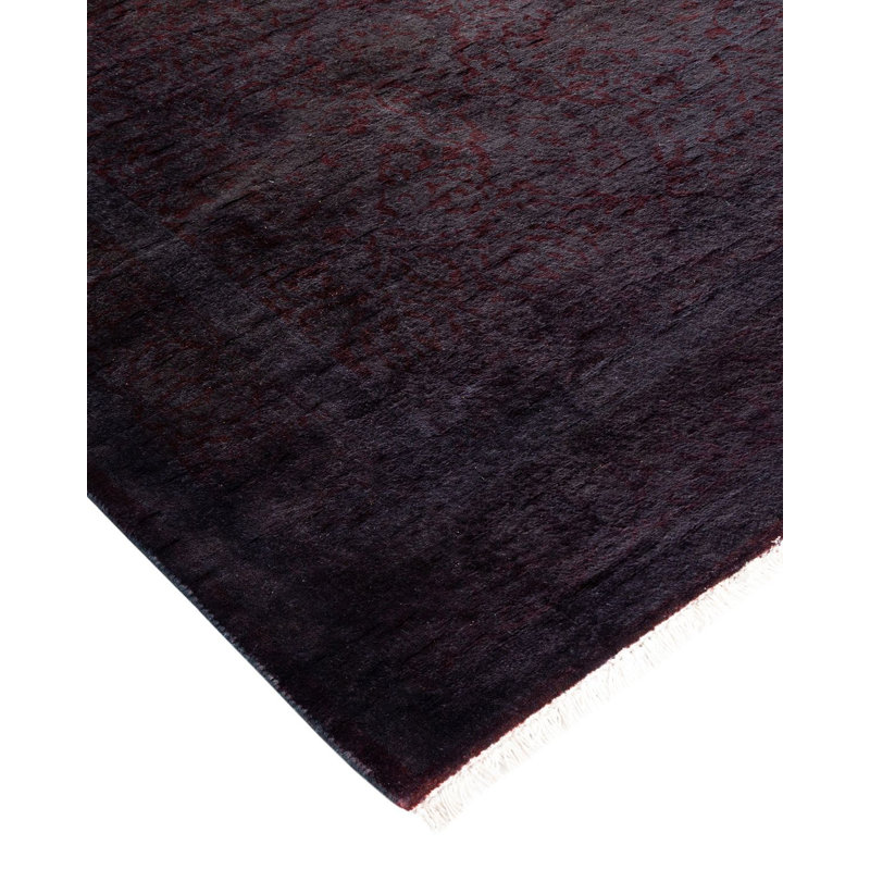Fine Vibrance One-of-a-Kind 3' 0" X 9' 3" Hand Knotted Area Rug