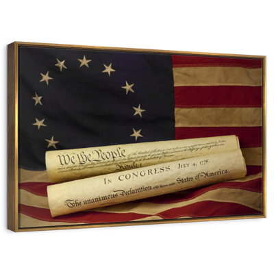 Declaration Of Independence Scroll