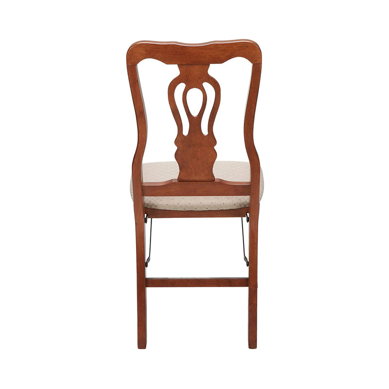 Chaise pliante en bois massif MECO 