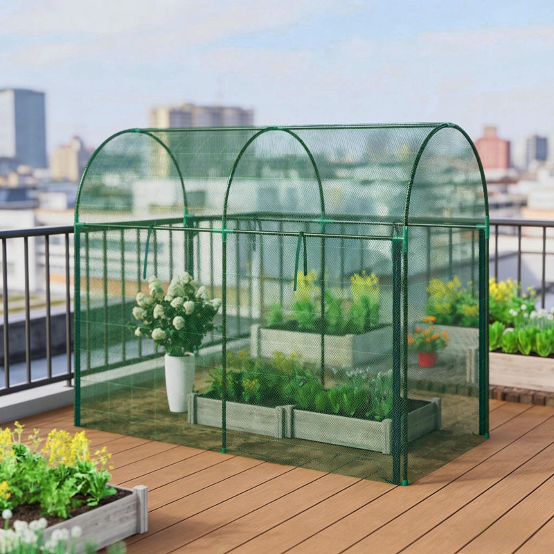 Spacious Plant Protection Tent,Plant Cage,Large Crop Cage, Vert