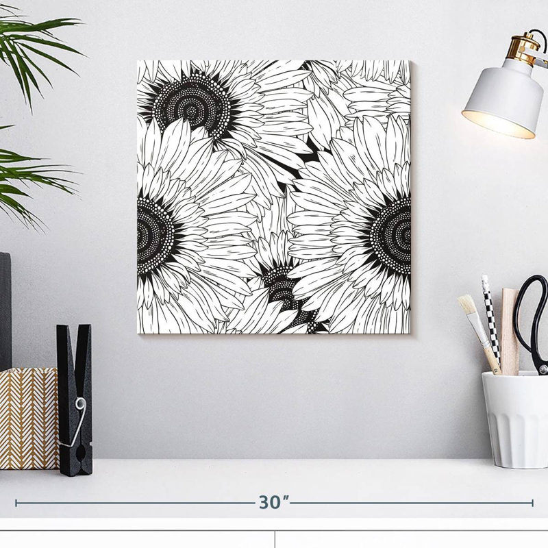 Harnek Sunflower Series, H 16 po x l 16 po