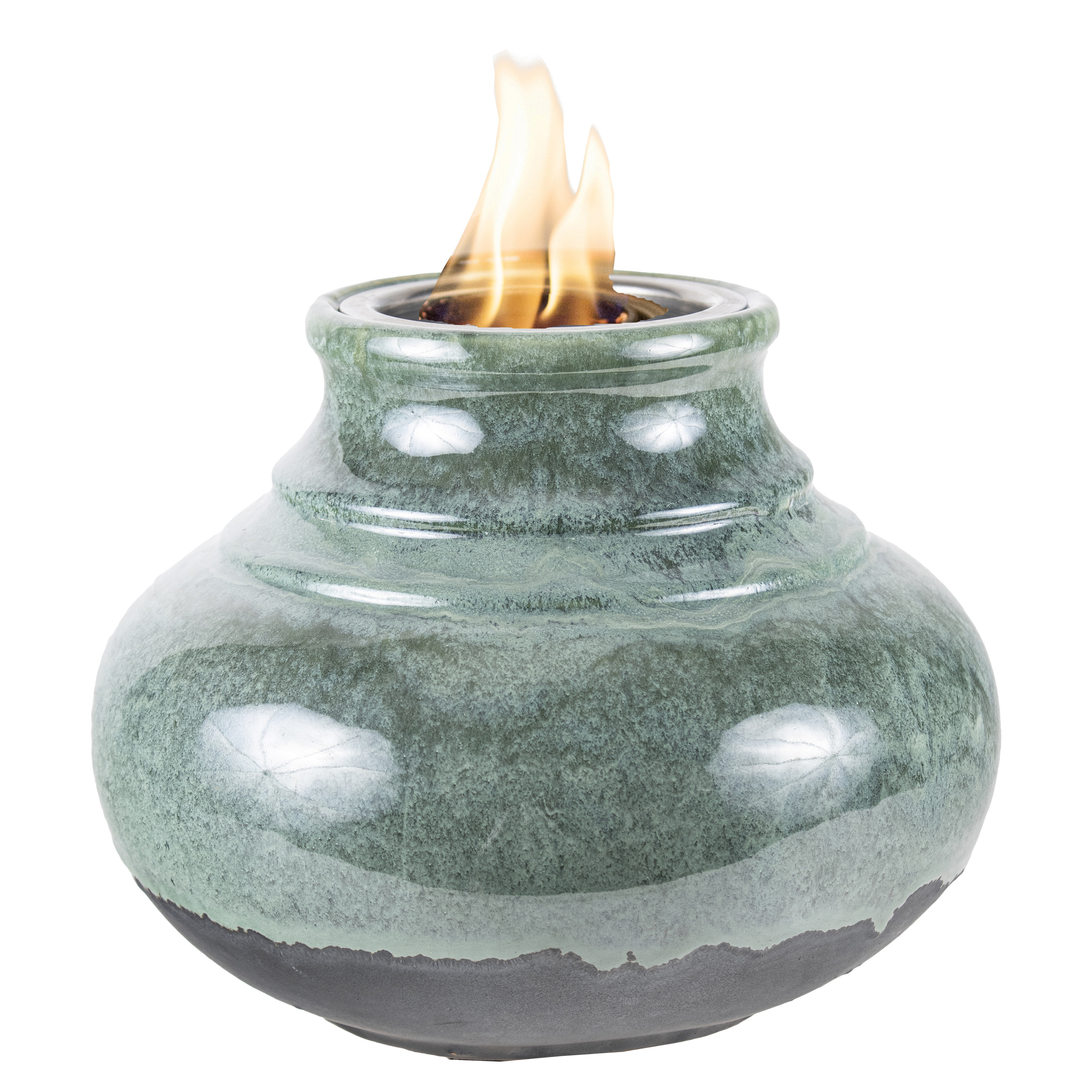 Echo Valley Ceramic Gel Outdoor Tabletop Fireplace Wayfair