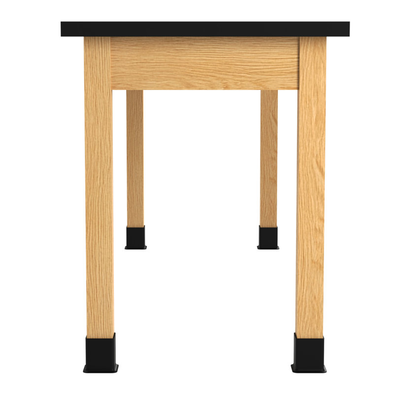 Plateau de table de laboratoire en classe PerpetuLab 72 po x 24 po, H 30 po x L 72 po x l 24 po