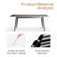 Metal Base Dining Table-488956837-488956836
