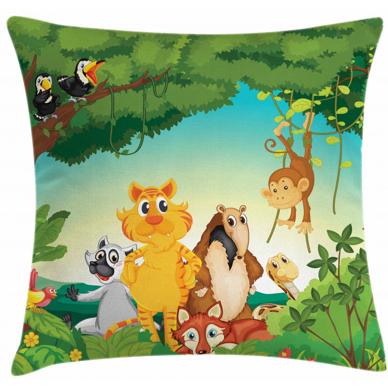 Housse de coussin décoratif d’intérieur/extérieur 28 po