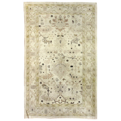 One-of-a-Kind 5'6" x 8'10" Hand Knotted Area Rug