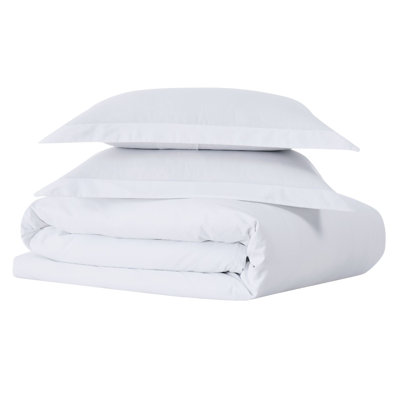 Jededian 100% Cotton Percale Duvet Cover Set