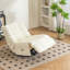 Fauteuil inclinable et pivotant en cuir Vegan-1035791572