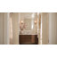 Miroir de salle de bain noir festonné 32 x 24 pouces à placer au-dessus du lavabo, miroir asymétrique noir mat pour coiffeuse-862143840-862143845