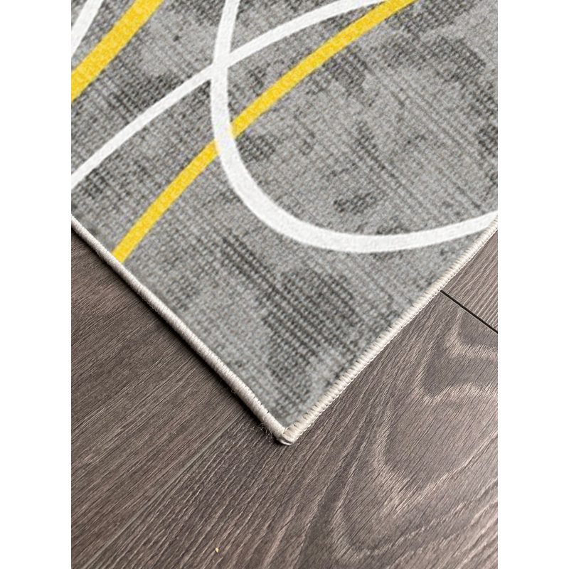 Tapis en coton Selina, Rectangle 3 pi 11 po x 4 pi 11 po