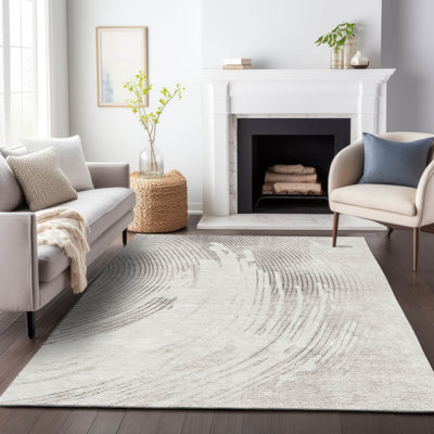 Tapis tourbillon intérieur / extérieur lavable à la machine Jocelyn ACN2133