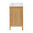 Château 24" Freestanding Bathroom Vanity Oak with Sink Top-121323635-121323632-105680442
